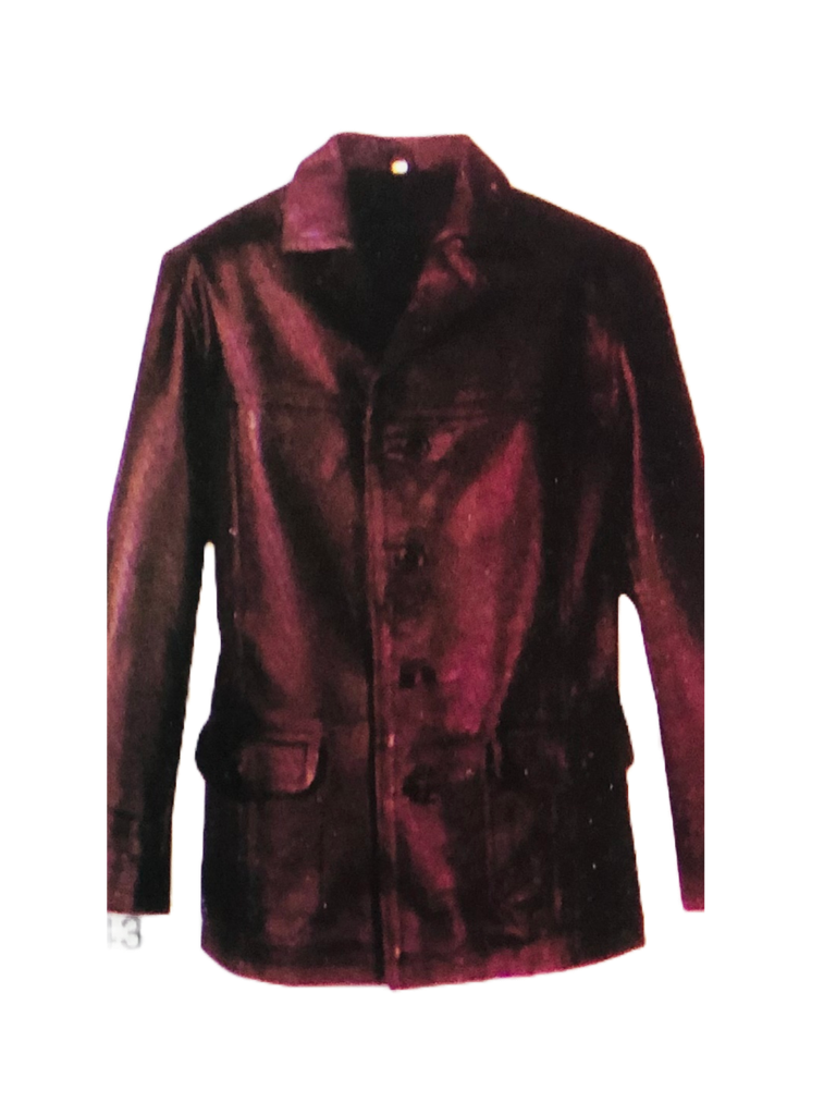 Women Red leather jacket 