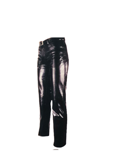 [Art#855] shinny black leather pants